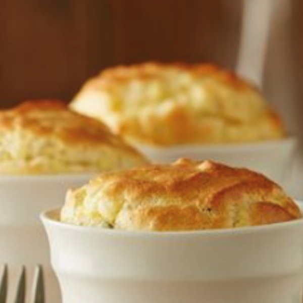Mini souflés de queso