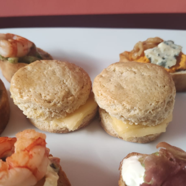 Scones rellenos