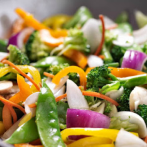 Wok de vegetales